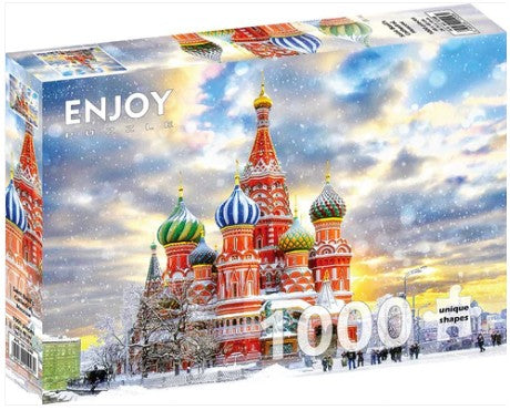 Enjoy 1000pc Jigsaw Puzzle – Saint Basil’s Cathedral