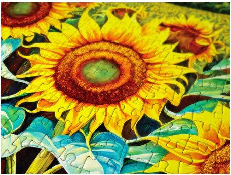 Enjoy 1000pc Jigsaw Puzzle – Sunflower House