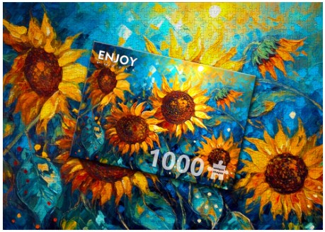 Enjoy 1000pc Jigsaw Puzzle – Sunflowers Reunion