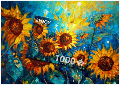 Enjoy 1000pc Jigsaw Puzzle – Sunflowers Reunion
