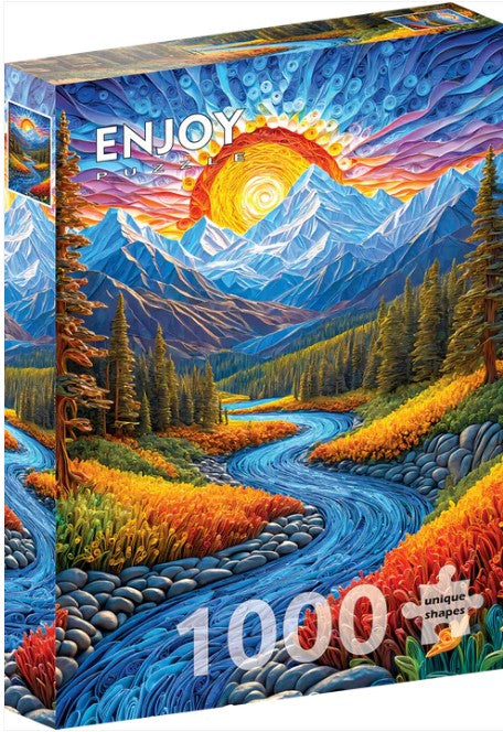 Enjoy 1000pc Jigsaw Puzzle – Sunrise Landscape