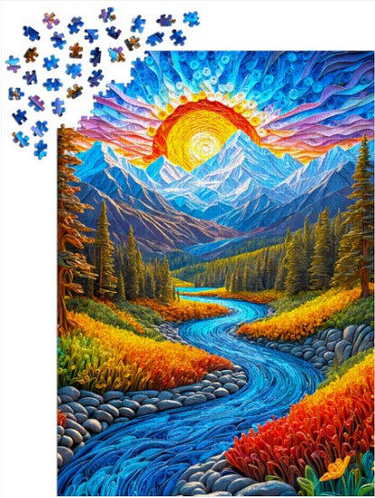 Enjoy 1000pc Jigsaw Puzzle – Sunrise Landscape