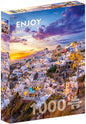 Enjoy 1000pc Jigsaw Puzzle – Sunset over Santorini