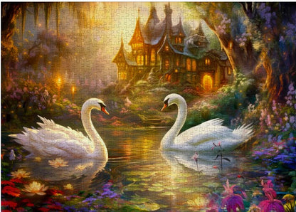 Enjoy 1000pc Jigsaw Puzzle – Swan Song