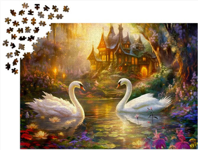 Enjoy 1000pc Jigsaw Puzzle – Swan Song