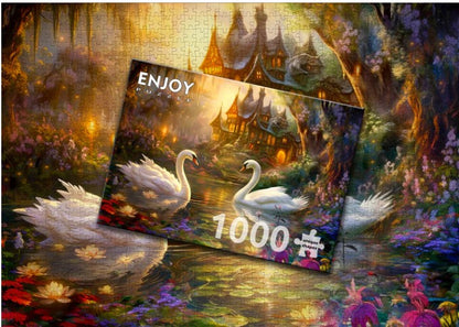Enjoy 1000pc Jigsaw Puzzle – Swan Song
