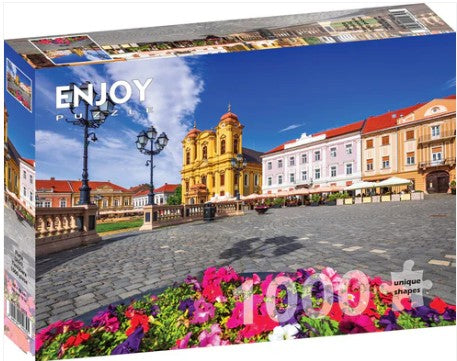 Enjoy 1000pc Jigsaw Puzzle – The Union Square, Timișoara