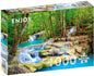 Enjoy 1000pc Jigsaw Puzzle – Turquoise Waterfall, Thailand