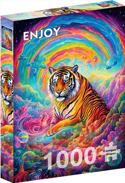 Enjoy 1000pc Jigsaw Puzzle – Where Tigers Reign