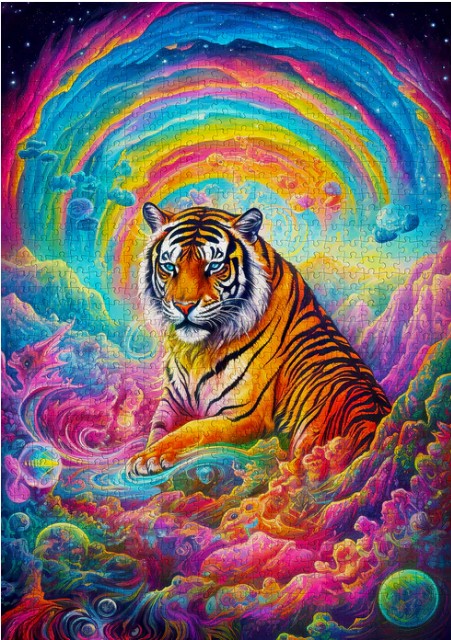 Enjoy 1000pc Jigsaw Puzzle – Where Tigers Reign