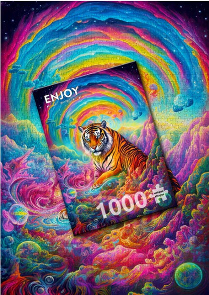 Enjoy 1000pc Jigsaw Puzzle – Where Tigers Reign