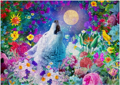 Enjoy 1000pc Jigsaw Puzzle – Wolf Moon