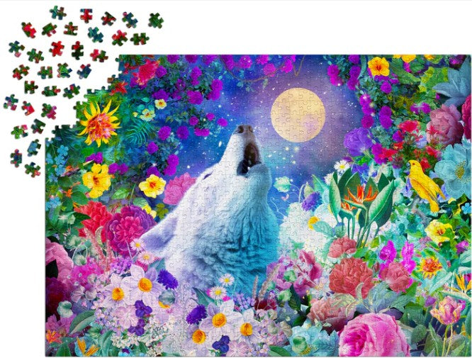 Enjoy 1000pc Jigsaw Puzzle – Wolf Moon