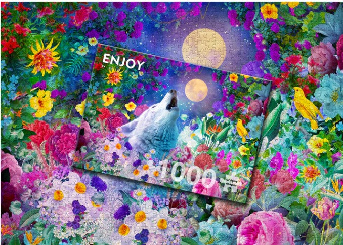 Enjoy 1000pc Jigsaw Puzzle – Wolf Moon