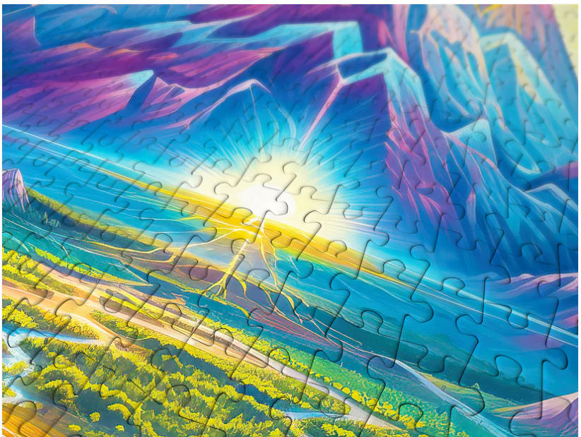 Enjoy 1000pc Jigsaw Puzzle – Woodland Pyramids