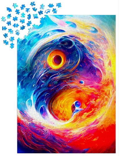 Enjoy 1000pc Jigsaw Puzzle – Yin Yang Redux