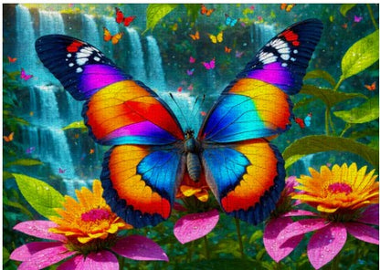 Enjoy 1000pc Jigsaw Puzzle – Butterfly in the Forest