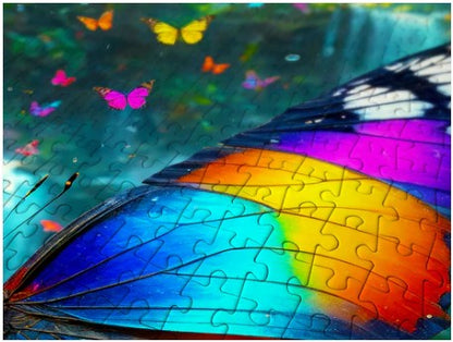 Enjoy 1000pc Jigsaw Puzzle – Butterfly in the Forest