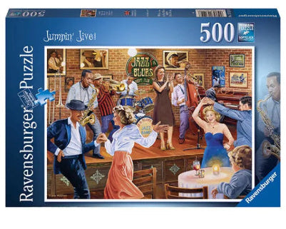 Ravensburger 500pc Jigsaw Puzzle – Jumpin’ Jive (Preloved)