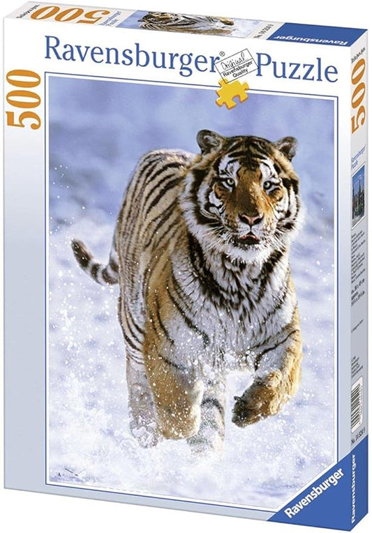 Ravensburger 500pc Jigsaw Puzzle – Tiger in Winter (Preloved)