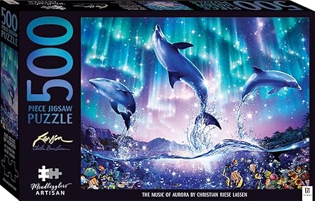 Mindbogglers 500pc Jigsaw Puzzle – The Music of Aurora (Preloved)