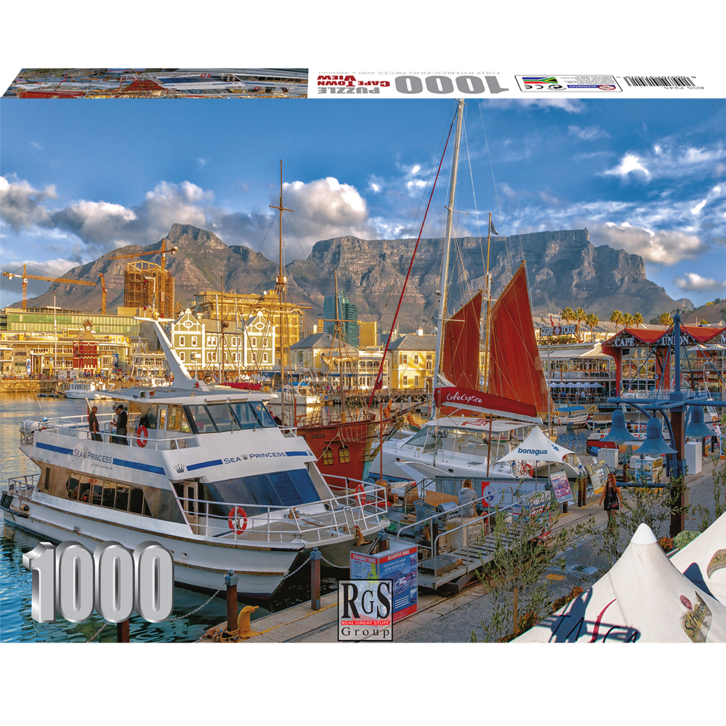 RGS Group 1000pc Jigsaw Puzzle – Cape Town View