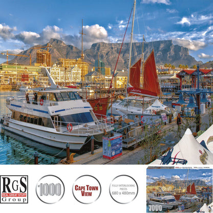 RGS Group 1000pc Jigsaw Puzzle – Cape Town View