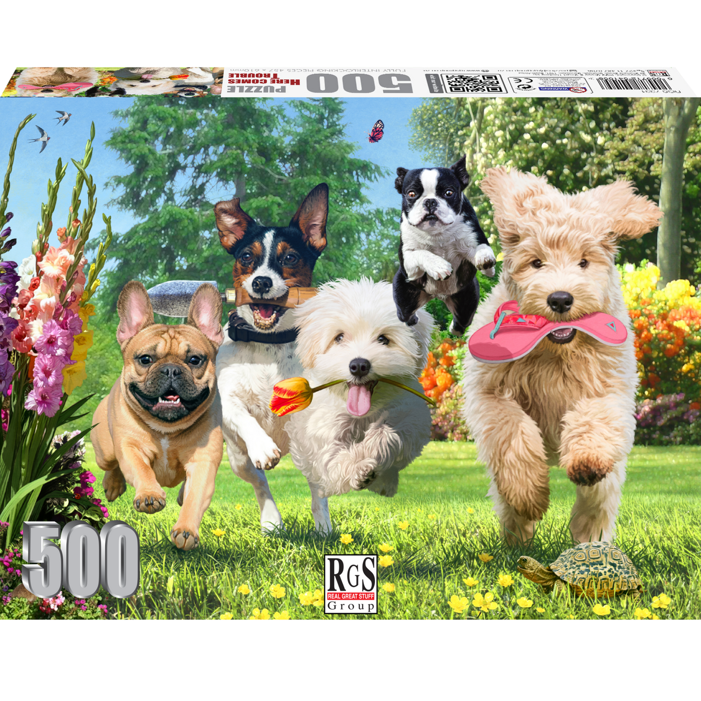 Here comes trouble 500 piece