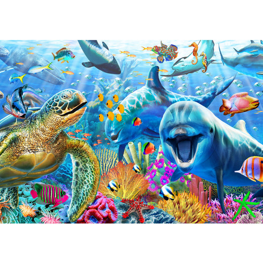 RGS Group 1000pc Jigsaw Puzzle – Under Water Fun