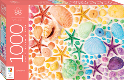 Hinkler Elevate 1000pc Jigsaw Puzzle – Seashells