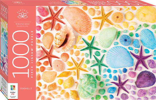 Hinkler Elevate 1000pc Jigsaw Puzzle – Seashells