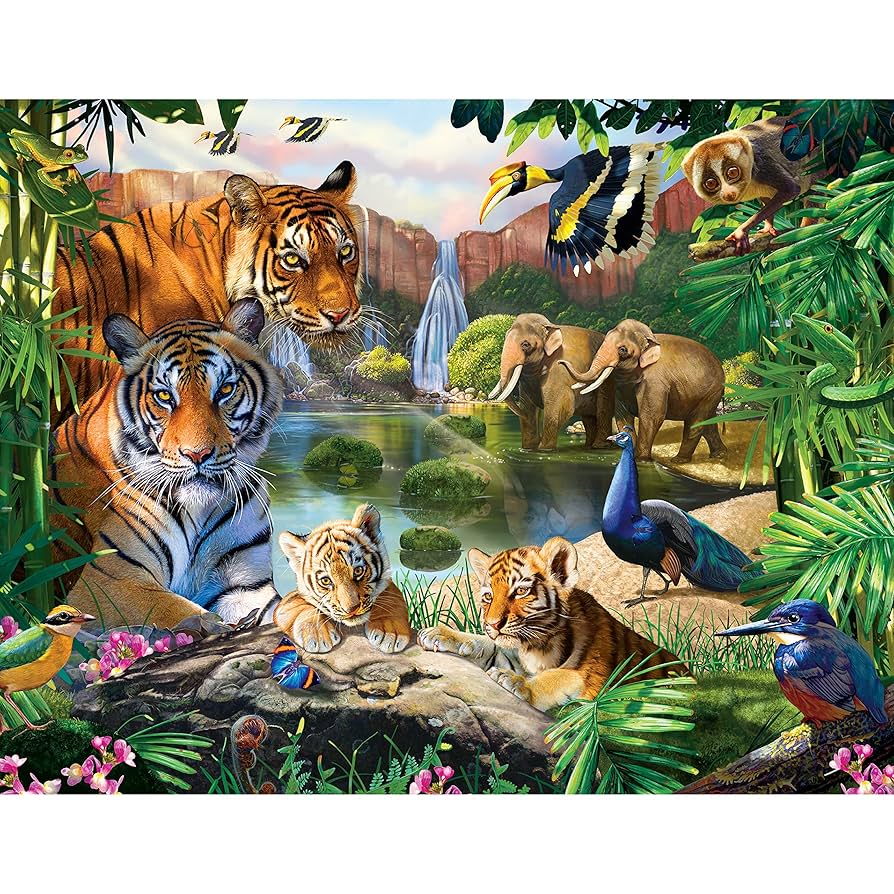 Mindbogglers Artisan 2000pc Jigsaw Puzzle – In the Jungle