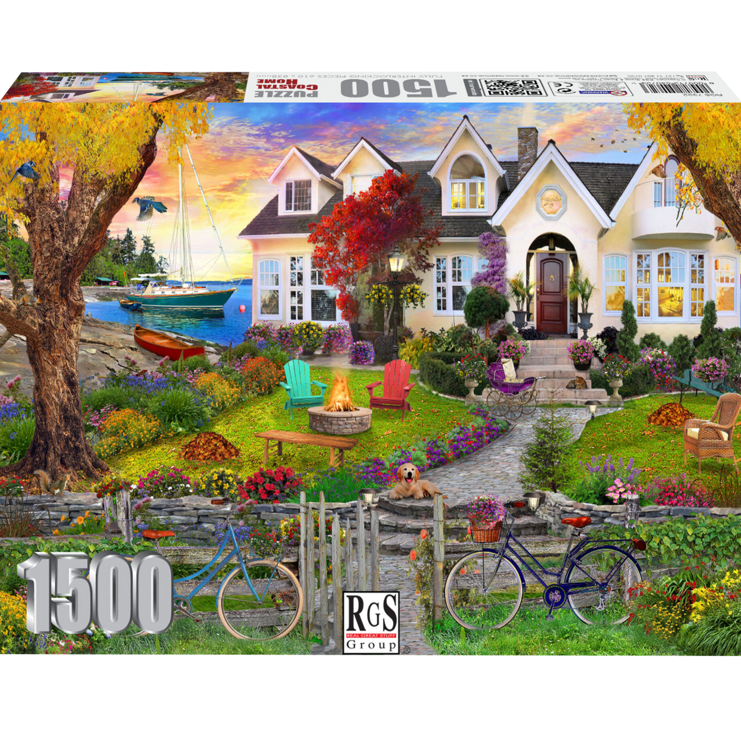 RGS Group 1500pc Jigsaw Puzzle – Coastal Home