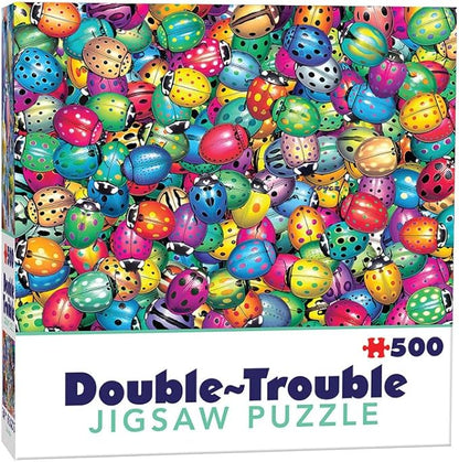 Double Trouble 500pc Jigsaw Puzzle – Beetlemania