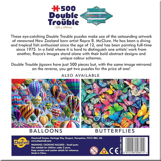 Double Trouble 500pc Jigsaw Puzzle – Clownfish
