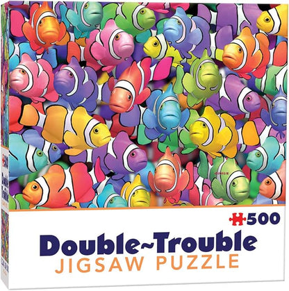 Double Trouble 500pc Jigsaw Puzzle – Clownfish