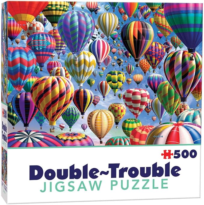 Double Trouble 500pc Jigsaw Puzzle – Balloons
