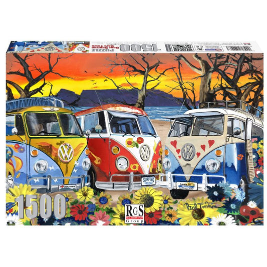 RGS Group 1500pc Jigsaw Puzzle – Gone Surfing