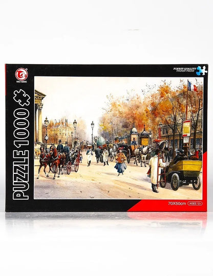 Hao Xiang 1000pc Jigsaw Puzzle – French Street Scene