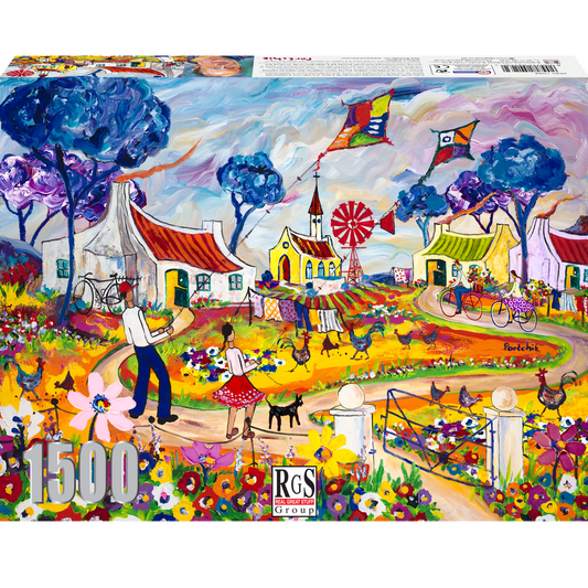 RGS Group 1500pc Jigsaw Puzzle – Kites by Portchie