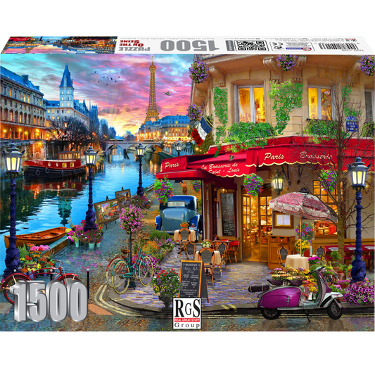 RGS Group 1500pc Jigsaw Puzzle – On the Seine