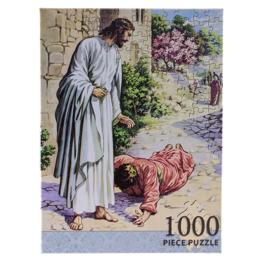 Christian Art Gifts 1000pc Jigsaw Puzzle – Jesus, Friend of Sinners