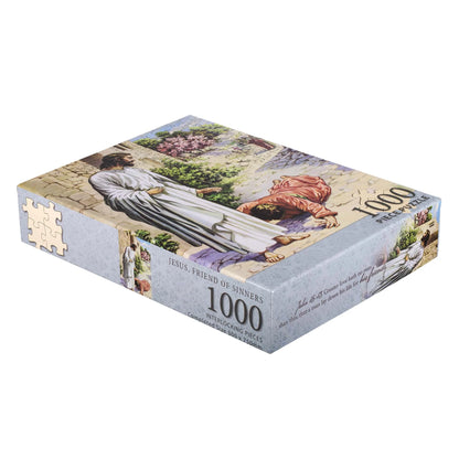 Christian Art Gifts 1000pc Jigsaw Puzzle – Jesus, Friend of Sinners