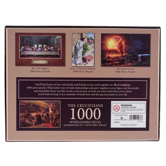 Christian Art Gifts 1000pc Jigsaw Puzzle – The Crucifixion
