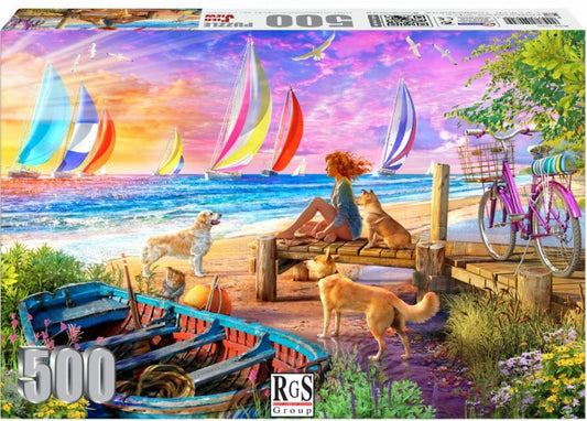 RGS 500pc Jigsaw Puzzle – Pier View (Preloved)