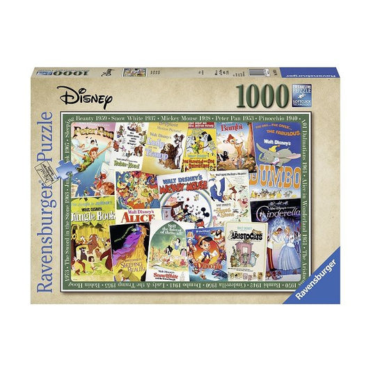 Ravensburger 1000pc Puzzle – Disney Vintage Movie Poster