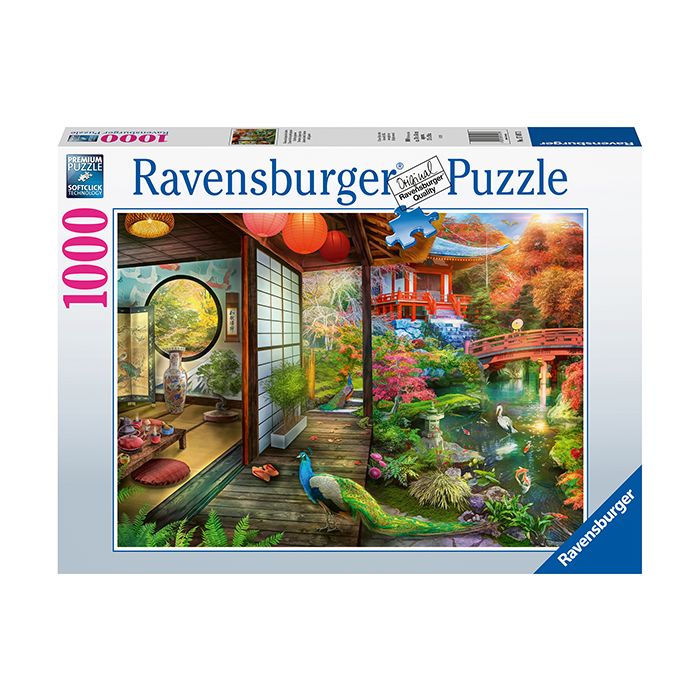 Ravensburger 1000pc Puzzle – Japanese Garden Teahouse