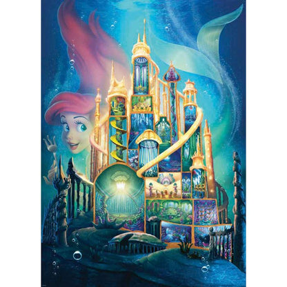 Ravensburger 1000pc Puzzle – Disney Castle Collection: Ariel