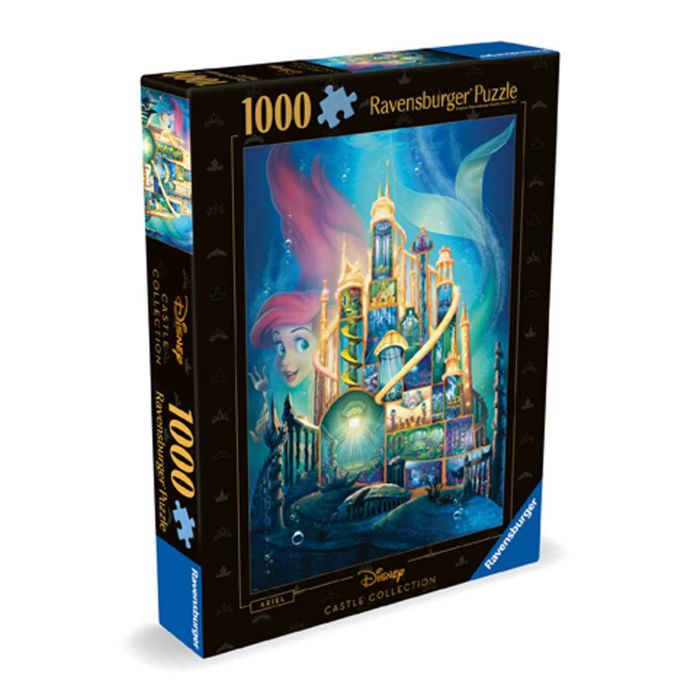 Ravensburger 1000pc Puzzle – Disney Castle Collection: Ariel
