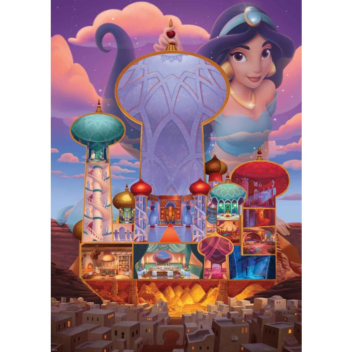 Ravensburger 1000pc Puzzle – Disney Castle Collection: Jasmine